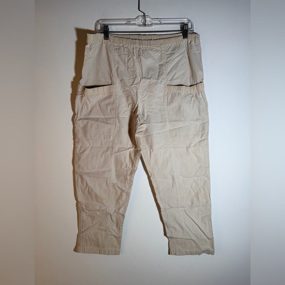 Tan Casual Capris